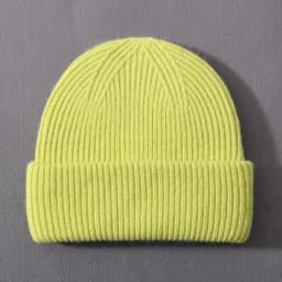 Casual Winter Hat for Women Real Rabbit Fur Beanie Ladies Fall Cashmere Hats Three Fold Thick Knitted Girls Skullies Beanies Cap