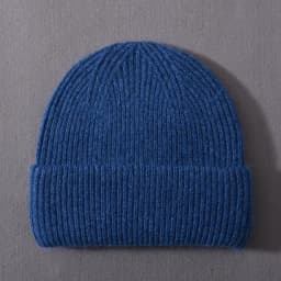 Casual Winter Hat for Women Real Rabbit Fur Beanie Ladies Fall Cashmere Hats Three Fold Thick Knitted Girls Skullies Beanies Cap