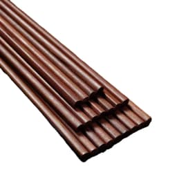 5 pairs Chinese Natural Wooden Bamboo Chopsticks non-slip Healthy Sushi Rice Chopsticks Hotel Tableware