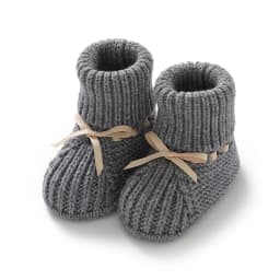 Baby First Walkers Breathable Anti-slip Knitted Newborn Infant Boys Girls Solid Booties Prewalkers 0-18m Toddler Unisex Footwear