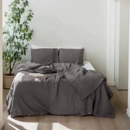 100% French Linen Natural Duvet Cover Soft Comfortable Quilt Comforter Cover Queen Durable Healthy Home Textiles Bedding