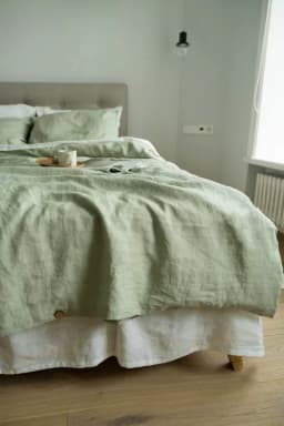 100% French Linen Natural Duvet Cover Soft Comfortable Quilt Comforter Cover Queen Durable Healthy Home Textiles Bedding