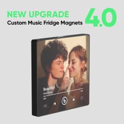 Fridgebeats™,Personalized Fridge Magnet Decorative Music Fridge Magnets Refrigerator Best Gift Girl Friend Wife Home Decor Aiman