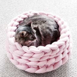 Super Cat Bed Warm Sleeping Cat Nest Soft Long Weave Strap Pet Dog Bed for Dogs Basket Cushion Cat Bed Cat Mat Animals Sleeping