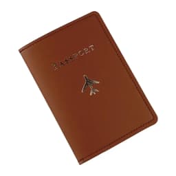 Women Men Solid Colour Passport Cover Case and Luggage Tag Fashion Travel Passport Card Holder Wallet Case Travel Accessories