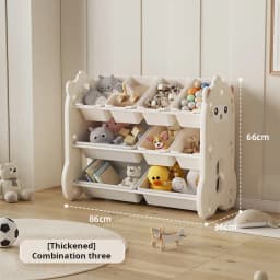 Children's toy storage large capacity classification multi-layer storage rack baby locker Shelf organizer Children's bookshelve