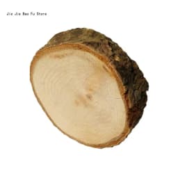 Wooden Stump Candle Holder Plant Flower Plot Ornament Craft Decoration for Birthday Party Valentine's Day Table Decor