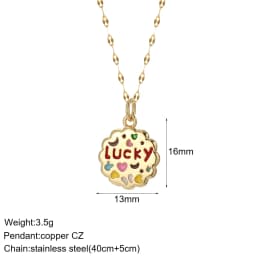 Bow Necklace for Women Cute Butterlfy Heart Pendant Gold Color Stainless Steel Long Chain Collars Neck Cadenas Para Hombre en