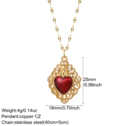 Bow Necklace for Women Cute Butterlfy Heart Pendant Gold Color Stainless Steel Long Chain Collars Neck Cadenas Para Hombre en