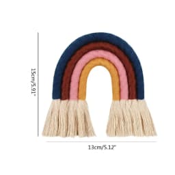Cute Cherry Wall Hanging Ornaments Cotton Kids Room Nordic Style Hanging Decorations Baby Bedroom Home Party Decor
