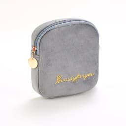 Women's Cosmetic Bag Zipper Velvet Letter Embroidery Solid Make Up Pouch for Cosmetics Toiletry Case Female Make Up Bags