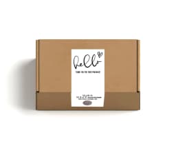 Custom Packaging Labels Personalized Box Seals Stickers for Small Business Logo Wedding Decoration Party Gift DIY Design