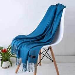 2024 Fashion Solid Color Women Thin Tassel Long Scarf Hijabs Lady Shawls Cashmere Like Pashmina Hijabs Scarves Wraps