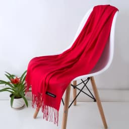 2024 Fashion Solid Color Women Thin Tassel Long Scarf Hijabs Lady Shawls Cashmere Like Pashmina Hijabs Scarves Wraps