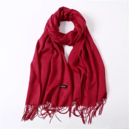 2024 Fashion Solid Color Women Thin Tassel Long Scarf Hijabs Lady Shawls Cashmere Like Pashmina Hijabs Scarves Wraps