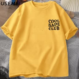 Cool Dads Club Tshirt Father's Day Funny Husband T-Shirt Daddy Dad To Be T Shirt Men Cotton Oversized Male Clothes Gifts