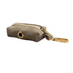 Light Grey Velvet Dog Collar And Leash Set with Custom Engraved Nameplate Pet Supplies for Dogs Soft 12-Length Leash