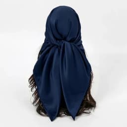 Plain Wrinkle Square Pleated Scarf Satin Shawls Wrap Stole Muslim Hijab 90*90cm Malaysia Kerchief Bandanas Headband Silk Scarves