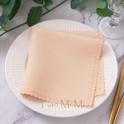 10pcs Napkins Cloth Linen Polyester Diner Handkerchief Hanky for Wedding Party Birthday Banquet Restaurant Supplies 30cm X 30cm
