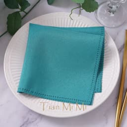 10pcs Napkins Cloth Linen Polyester Diner Handkerchief Hanky for Wedding Party Birthday Banquet Restaurant Supplies 30cm X 30cm