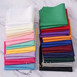 10pcs Napkins Cloth Linen Polyester Diner Handkerchief Hanky for Wedding Party Birthday Banquet Restaurant Supplies 30cm X 30cm