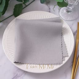 10pcs Napkins Cloth Linen Polyester Diner Handkerchief Hanky for Wedding Party Birthday Banquet Restaurant Supplies 30cm X 30cm