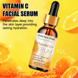 YOUNGCOME Facial essence Anti-Aging essence Containing Vitamin C, Hyaluronic Acid and Retinol, Improves Elasticity, Heals Dry Sk