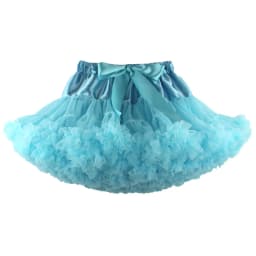 Girls Petti Tutu Skirt Ball Gown Children Clothing Dance Birthday Costume Party Wear Kids Tutu Skirt Blue Many Colors Available