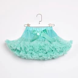 Girls Petti Tutu Skirt Ball Gown Children Clothing Dance Birthday Costume Party Wear Kids Tutu Skirt Blue Many Colors Available