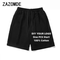 ZAZOMDE 2024 Unisex DIY Customize Short Pants Fashion Casual Printed Pattern Summer Beach Shorts Print On Demand Short Pants