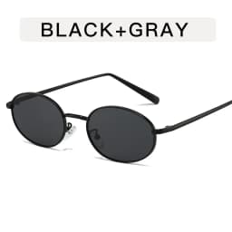 Oval Shape Sunglasses for Women Korean Fashion UV Protection Designer Sunglass Woman Beach Playing Men's Glasses