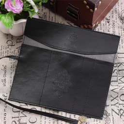 Fashion Vintage Roll PU Leather Pencil Case Twilight Pen Pouch Student Stationery Gift Woman Cosmetic Storage Bag Pencilcase