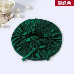 Winsleter,Women Double Layer Sleeping Night Cap 100% Real Silk Bonnet,Pure Hair Wrap Elastic Headwrap 2024 Summer A43753JC