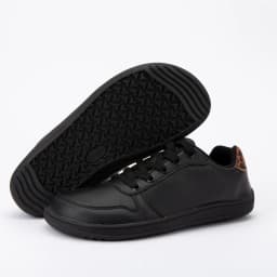 ZZFABER Barefoot Shoes Soft Leather Sneakers Minimalist Casual Shoes for Women Men Unisex Sneakers