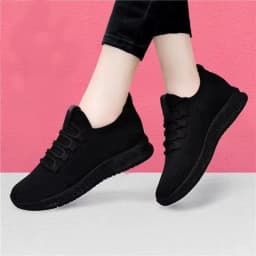 Spring /Autumn Elegant Lace up Round Head Running Casual Shoes Fashionable Hot Selling New Lightweight Women's Vulcanized Shoes
