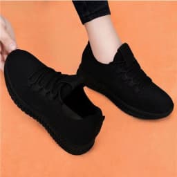 Spring /Autumn Elegant Lace up Round Head Running Casual Shoes Fashionable Hot Selling New Lightweight Women's Vulcanized Shoes