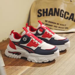 Autumn New Men's Sports Shoes, Versatile High-Top Trendy Thick-Soled Running Shoes, Casual Fashion Sneakers Suitable for Outdoor Activities