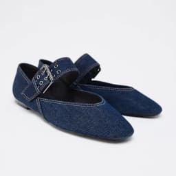 Spring 2026 Women's Flat Shoes Black Buckle Decorated Leopard Print Ballet Style Fashionable Korean Version Single Shoes