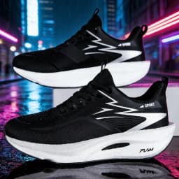 Marathon Sneakers Running Shoes Men Anti-slip Comfortable Racing Carbon Board Training Mesh Tennis Shoes Casual for Women 2026