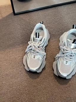 2026 New Fashion Platform Sneakers for Women Casual Non Slip Thick Sole Sports Shoes Woman Comfortable Casual Sports Shoes
