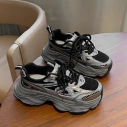2026 New Fashion Platform Sneakers for Women Casual Non Slip Thick Sole Sports Shoes Woman Comfortable Casual Sports Shoes