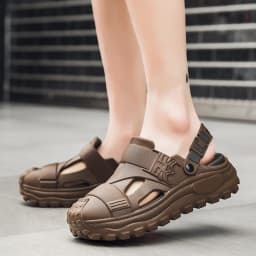 Summer New Men's Beach Clogs Outdoor Sandals Comfortable Slippers EVA Slides For Men Casual Garden Shoes Male Beach Slippers