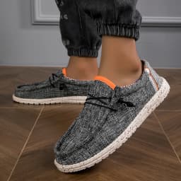 Men's Loafers Lightweight Comfortable Wide-Size Casual Sport Shoes for All Seasons Daily Wear Flat-Soled Men's Footwear