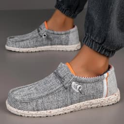 Men's Loafers Lightweight Comfortable Wide-Size Casual Sport Shoes for All Seasons Daily Wear Flat-Soled Men's Footwear