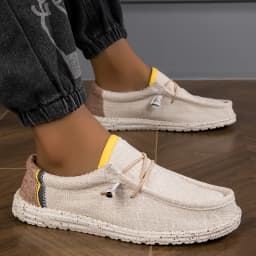 Men's Loafers Lightweight Comfortable Wide-Size Casual Sport Shoes for All Seasons Daily Wear Flat-Soled Men's Footwear
