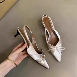 Spring and Summer Elegant Sexy Pointed Butterfly Party High-heeled Sandals Fashionable Best Selling New Comfortablewomen's Shoes