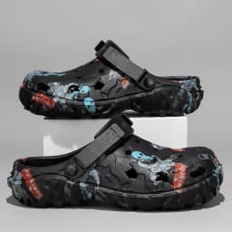 Men Camouflage Clogs Big Size 48 49 50 51 Wide Toe Box Lightweight Quick Dry Non-slip Beach Garden Shoes EVA Slippers