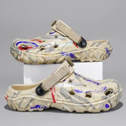 Men Camouflage Clogs Big Size 48 49 50 51 Wide Toe Box Lightweight Quick Dry Non-slip Beach Garden Shoes EVA Slippers