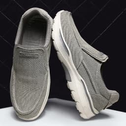 Men's Lightweight Canvas Loafers for Outdoor Hiking Camping Casual Sports Running Jogging Shoes Size 39-48