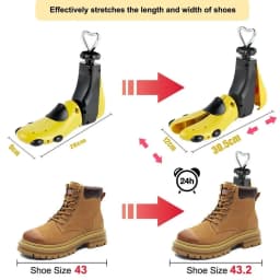 Shoe Stretcher Height/Length Adjustable with Shoe Horn for Flat Shoes Casual Shoes Canvas Shoes Sport Shoes